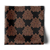 BROWN INDIGO SILK POCKET SQUARE